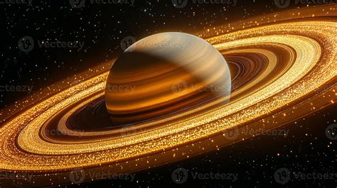 A breathtaking close-up reveals the intricate structure of Saturn's ...