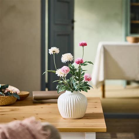 SMYCKA artificial flower, in/outdoor Chrysanthemums/pink, 75 cm (29 ½ ...