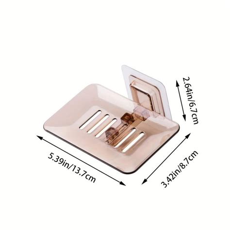 Plastic Wall Mounted Soap Holder Drain Soap Tray – CRAZE