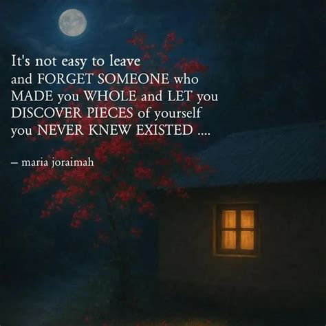 and FORGET SOMEONE who MA... | Quotes & Writings by maria joraimah ...