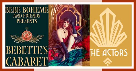 Bebettes Cabaret @ The Actors, The Actors, Prince's Street, Kemptown ...