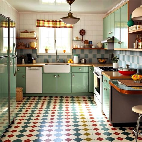 25 Cool 1950s Kitchen Ideas with Mid-Century Style