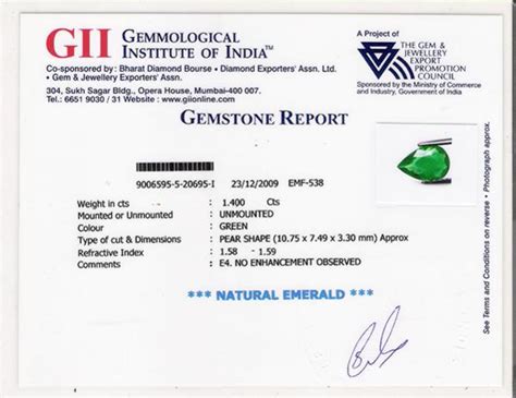 1.40-Carat Pear-Shaped Forest Green Emerald from Colombia :: $280 USD ...