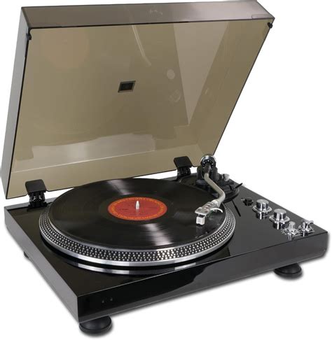 Amazon.com: Record Player Vintage Turntable for Vinyl Records,Belt ...