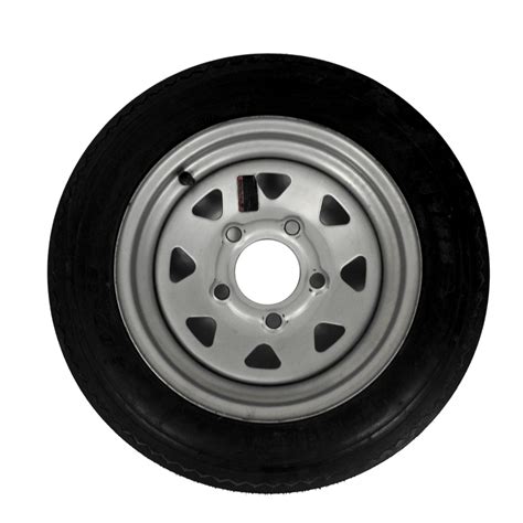 NEUMATICO 4.80-12 CON LLANTA GRIS 5 PERNOS | Camping Sobre Ruedas