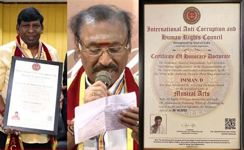 திரை பிரபலங்களுக்கு போலி டாக்டர் பட்டம்; வெளியான அதிர்ச்சி தகவல் ...