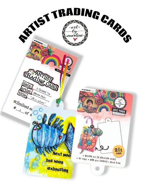 Art By Marlene ATC Tags Workshop with Lisa , 6 Ryland Mews, Lake Street ...