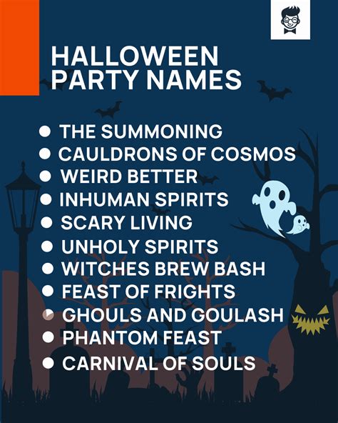 500+ Fun Halloween Party Names for Your Celebration! -TheBrandBoy