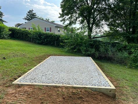 10x16 Shed Foundation in Sykesville, MD | Firm Foundations