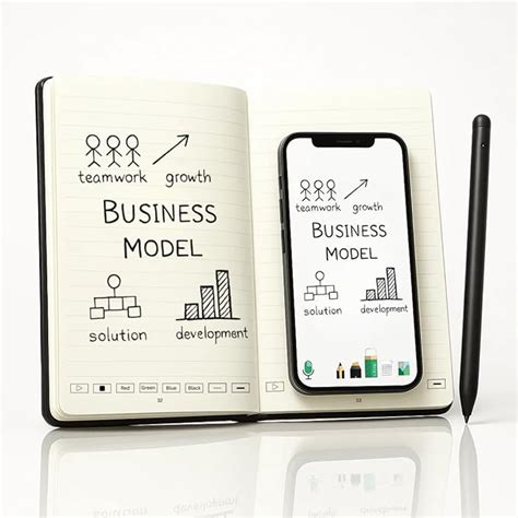 SyncPen Digital Notebook Pen Set – Bluetooth, OCR, Audio Recording ...