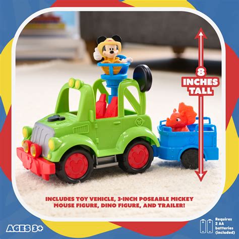 Disney Junior Mickey Mouse Funhouse Dino Rover India | Ubuy