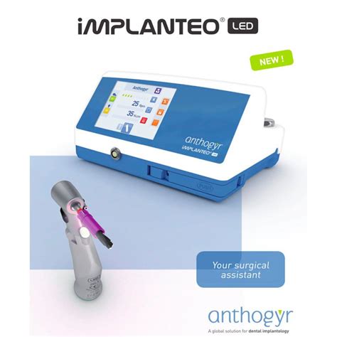 Buy Anthogyr Implanteo LED | implantology and surgery motor Online ...
