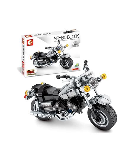 Sembo Block Real Rider Bike Mtia (701110+249Pcs) : Amazon.in: Toys & Games