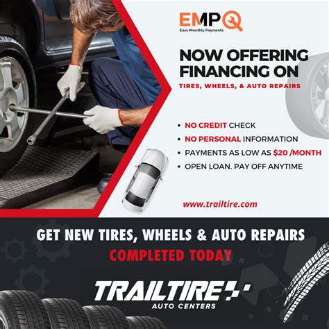 Tires and Wheel Financing in Calgary at Trail Tire