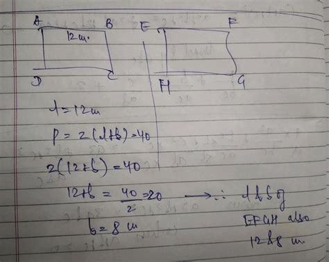 8 Class 8 TS Maths Practice Geometry ABCD and EFGH are the two ...