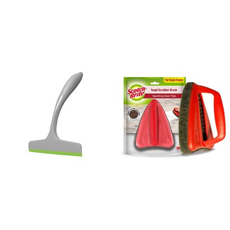 Scotch-Brite Plastic Kitchen Wiper (Grey) & Scotch-Brite Bathroom ...