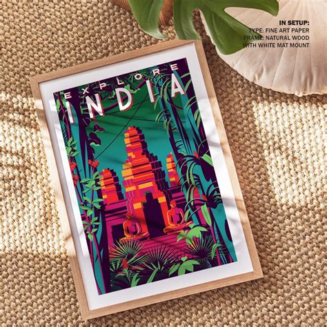 Buy India Explore Travel Poster Art & Prints Online India at Best Price ...