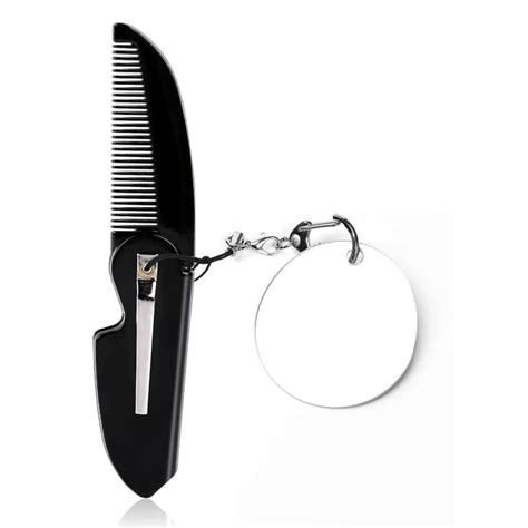 Portable Foldable Comb Travel Pocket Comb Beard Comb Fine Tooth Comb ...