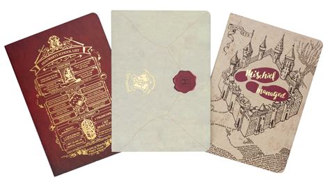 Harry Potter: Welcome to Hogwarts Planner Notebook Collection (Set of 3 ...