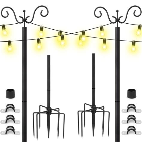 Image result for String Light Poles