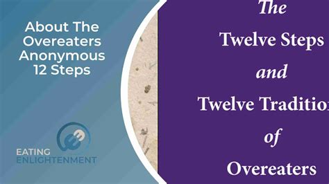 About The Overeaters Anonymous 12 Steps — Eating Enlightenment