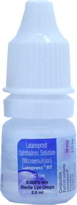 Latoprost RT Eye Drops: Uses, Side Effects, Price, Dosage & More Info ...