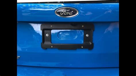 Image result for How to Install Front License Plate Bracket