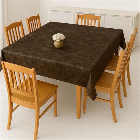 Buy Homerz Premium 6 Seater Waterproof Table Cover, Exact Sizes, Royal ...