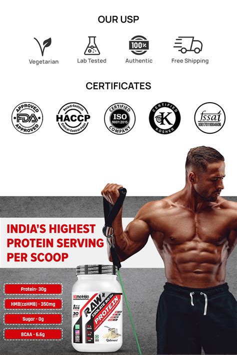 GetmyMettle Raw+ Isolate 90 Protein with HMB