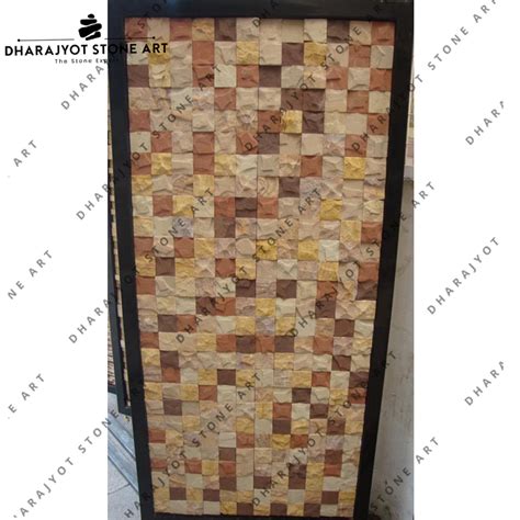 3D Wallboard Interior Decoration Rock And Split Mosaic – Dharajyot ...