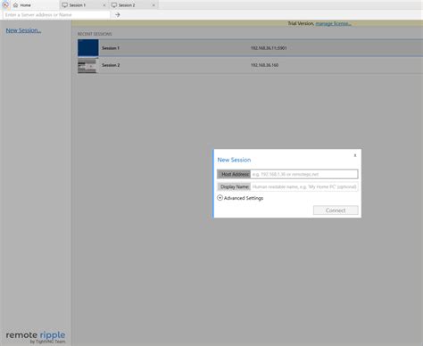 RF RemoteApp 的图像结果