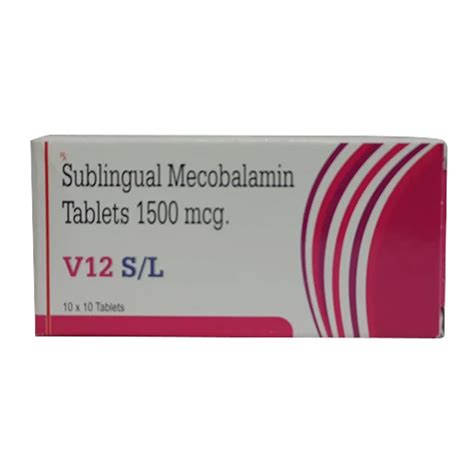 Buy 1500 MCG Sublingual Mecobalamin Tablets at Affordable Prices ...