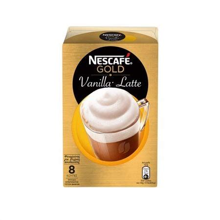 Buy Nescafe Gold Vanilla Latte - 8 Sachets Online at desertcartINDIA