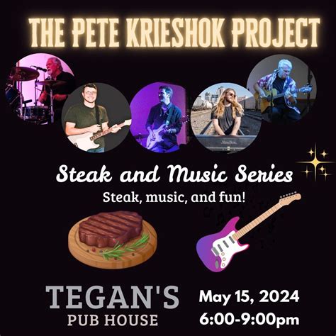 The Pete Krieshok Project @ Tegan’s Pub House, Tegans Pub House ...