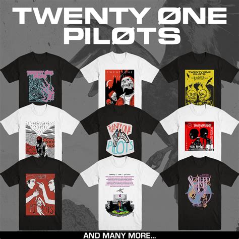 Jual TWENTY ONE PILOTS | T-SHIRT MUSIC | ELECTRO POP | MERCHANDISE ...
