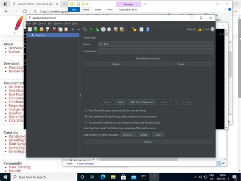Apache JMeter Installation 的图像结果