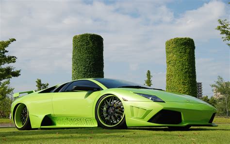 Tuning green Lambo wallpaper | 2560x1600 | #17997