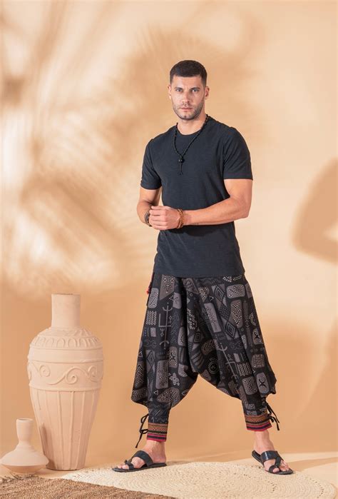Terra Fragments Cotton Harem Pant by The Veshti Company | Made in India