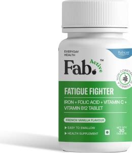 RUBICON Fab Active Fatigue Fighter | Chelated Iron, Folic Acid, Vitamin ...