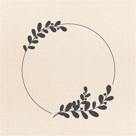 Immagini di Cerchio foglie stilizzate - Download gratuiti su Freepik