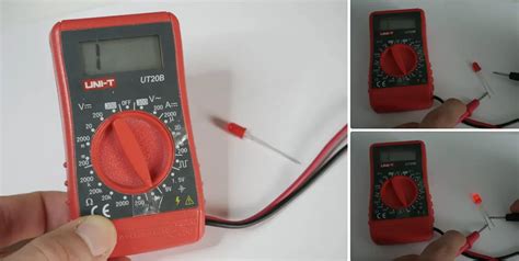 Image result for Testing LEDs with Multimeter
