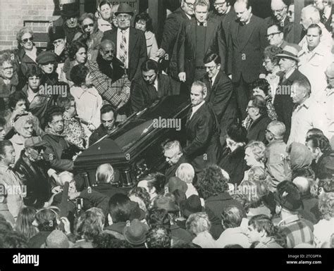 Brooklyn, New York (United States), 10/18/1976. Funeral of Mafia boss ...
