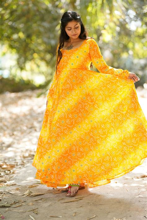 Mahi Long Dress (Yellow) – Myraa
