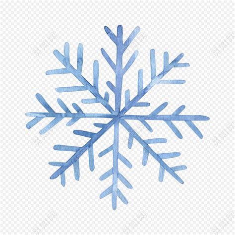 彩色卡通手绘雪花矢量插画免费下载_png素材_觅知网