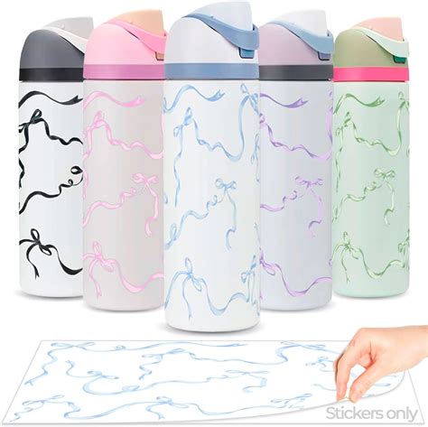 Amazon.com: Kaitiaki Bows Stickers for Custom Owala Accessories - Cute ...