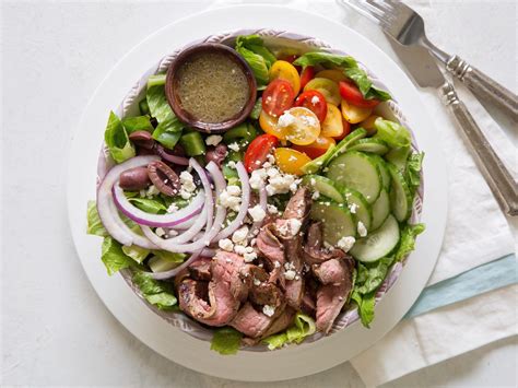 Greek Beef Salad Bowls