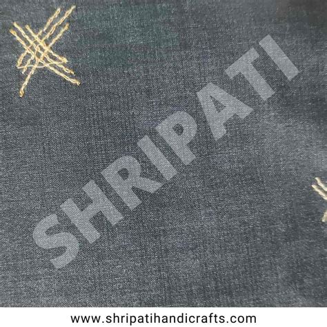 Hand embroidery silk fabrics manufacturer - Hariz Enterprises