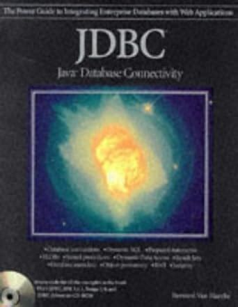 Jdbc: Java Database Connectivity : Van Haecke: Amazon.in: Books