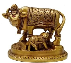 vinayakmoorti Brass Kamdhenu Ki Murti Vastu Pooja Kamdhenu Home Temple ...