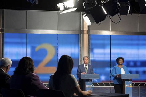 Georgia Senators Debate 的图像结果